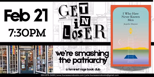 Get in, Loser, We\u2019re Smashing the Patriarchy: I Who Have Never Known Men by Jacqueline Harpman