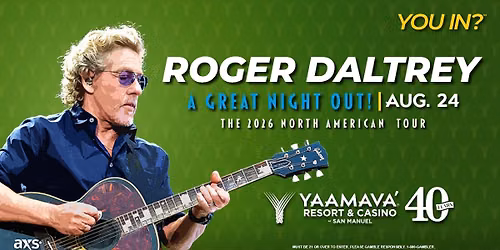Roger Daltrey - A Great Night Out
