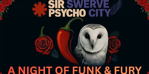 A NIGHT OF FUNK & FURY featuring Sir Psycho & Swerve City