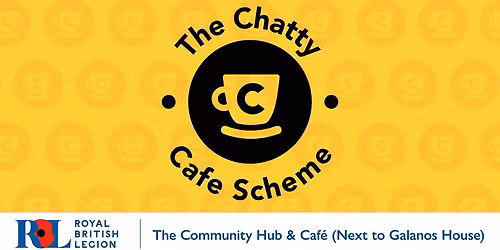 Chatty Cafe 1.30pm - 3.30pm - Thursdays