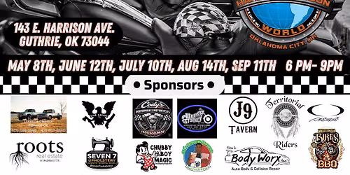 Bike Night at the Rock in Guthrie