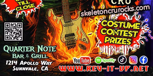 Rev It Up Halloween with special guests Skeleton Cru