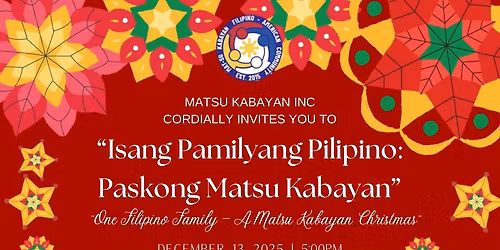 Matsu Kabayan Annual Christmas Party 