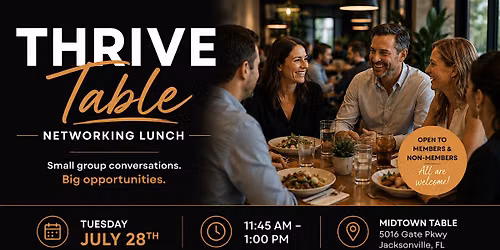 THRIVE Table | Networking Lunch