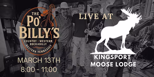 Po' Billy's Live at Kingsport Moose Lodge