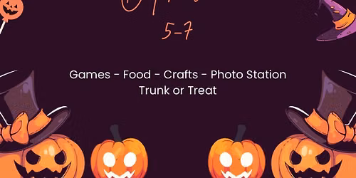 Trunk or Treat \ud83d\udc7b
