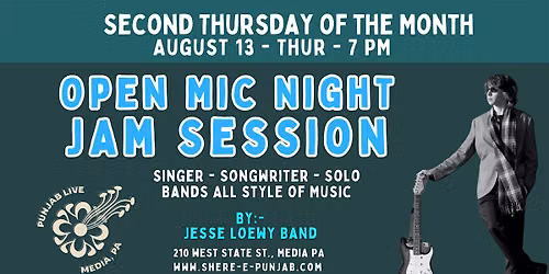 Open Mic Night \/ Jam Session ~ Jesse Loewy Band