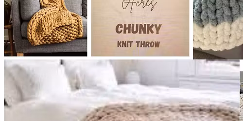Chunky Knit Throw