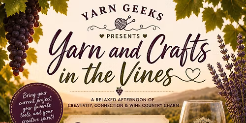 Yarn and Crafts in the Vines