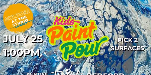\ud83c\udf08 All Ages Blacklight Glow: Premium Double Paint Pour Workshop