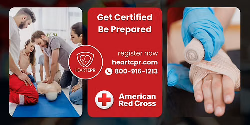 Adult First Aid\/CPR\/AED Class - Red Cross BL | San Diego, CA