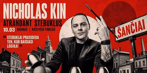 Nicholas Kin magijos \u0161ou \u0160an\u010diuose \ud83e\ude84
