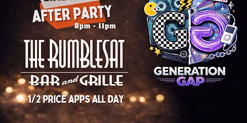 Generation Gap at Rumbleseat for the Destination Bike Night after party \ud83e\udd18