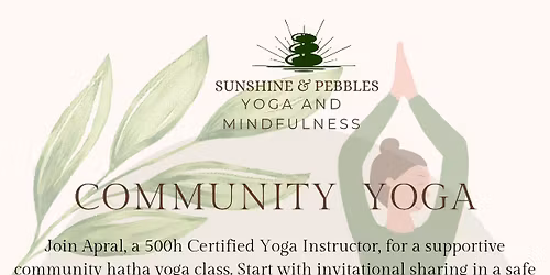 Community Yoga: Donation Based- 10% of Donations go to South MI Food Bank