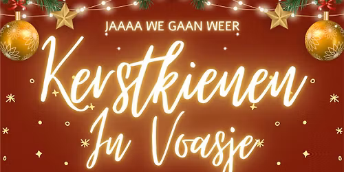 Kerstkienen in Voasje