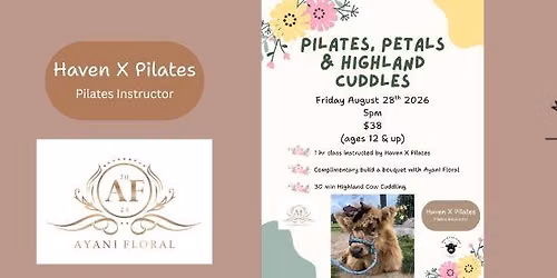 Pilates, Petals & Highland Cow Cuddles