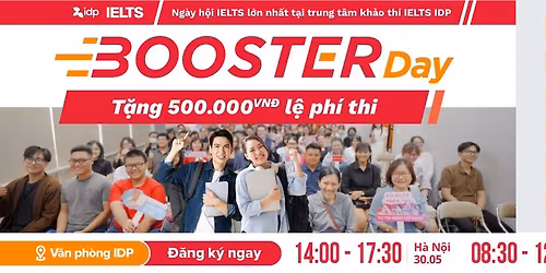 [\u0110\u00c0 N\u1eb4NG] IDP IELTS BOOSTER DAY 2026