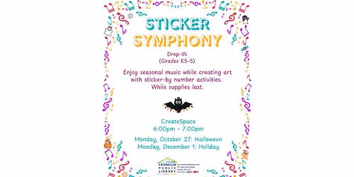 Sticker Symphony (Grades K5-5) - DROP-IN