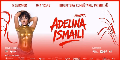 Koncert: Adelina Ismaili — Biblioteka Kombëtare e Kosovës “Pjetër Bogdani”