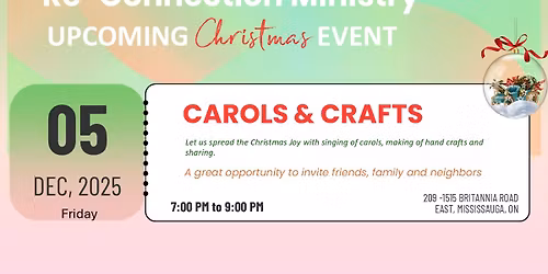 Carols and Crafts