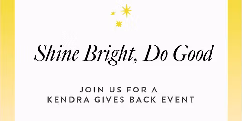 Kendra Gives Back Event