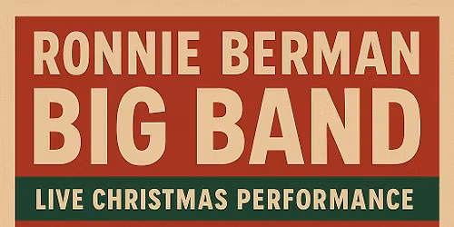 Ronnie Berman's Big Band Christmas Party