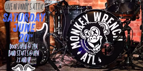 Monkey Wrench ATL live in Vinny's Attic
