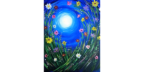 Enchanted Moon Meadow - Paint and Sip in Cincinnati | Classpop!\u2122