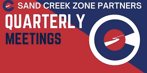 Sand Creek Zone Partners Meeting