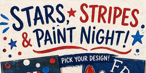 Stars,Stripes,& Paint Night 