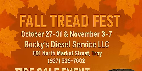 Fall Tread Fest CookOut