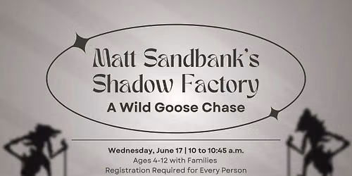 Matt Sandbank's Shadow Factory: A Wild Goose Chase!