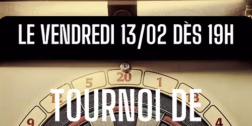 [FLECHETTES] Tournoi en binomes Cricket Wild & Crazy Cut Throat