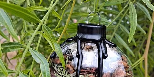 Craft Night ~ Spell Jar Ornaments & Christmas Spiders