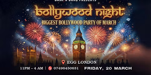 Biggest Bollywood Night London