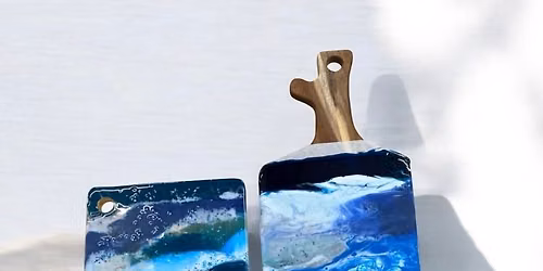 Resin Waves Board & Coaster Workshop