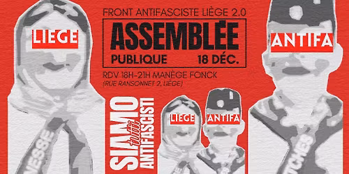 Assembl\u00e9e publique du front antifasciste