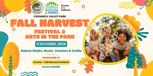 Fall Harvest Festival featuring Arts in the Park