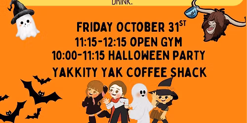 Lattes & Littles- Halloween Party