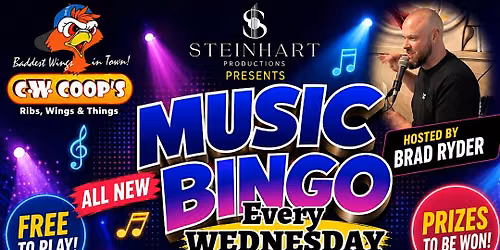 Barrie Music Bingo! With Host Brad Ryder