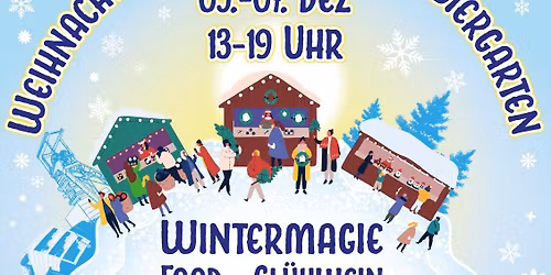 Weihnachtszauber im Biergarten