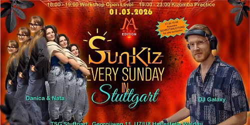 SunKiz (Sunday Weekend Kizomba + UrbanKiz)