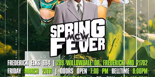 Spring Fever '26 - Frederick, MD - March 20th