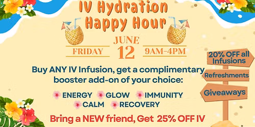 Hydration Happy Hour