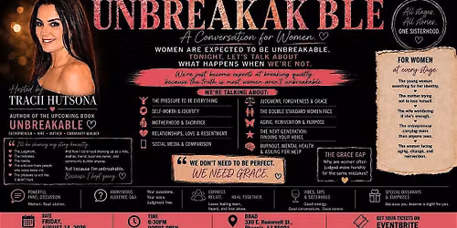 UNBREAKABLE- A Conversation for Women