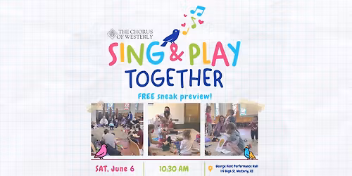 Sneak Peek: Sing & Play Together