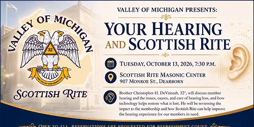 Your Hearing and Scottish Rite