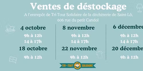 Vente de déstockage