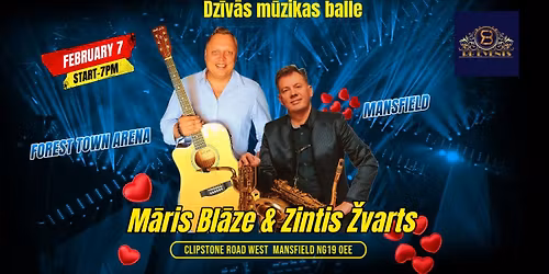 Dz\u012bv\u0101s m\u016bzikas balle kop\u0101 ar M\u0101ris Bl\u0101ze-Zintis \u017dvarts . Mansfield