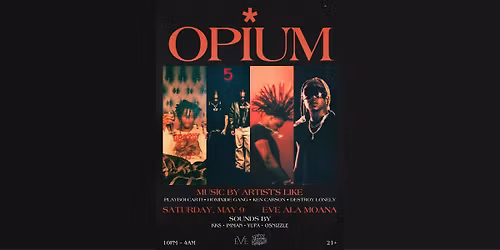 OPIUM \u2014 Hip-Hop & R&B Night